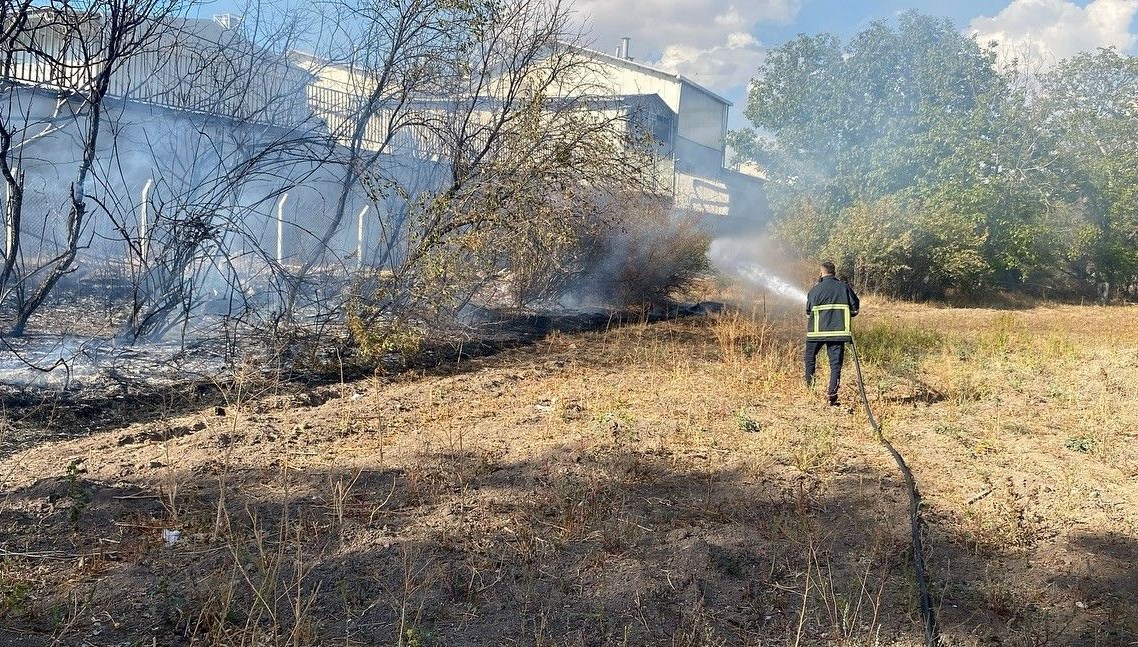 cankirida ot yangini GamJjPe1