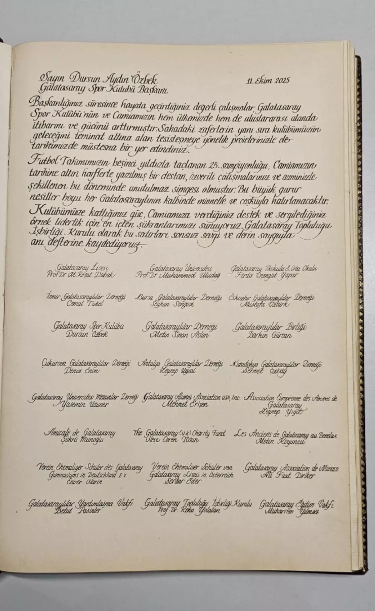 galatasaray lisesinden baskan ozbeke tesekkur yazisi h4QGke8a