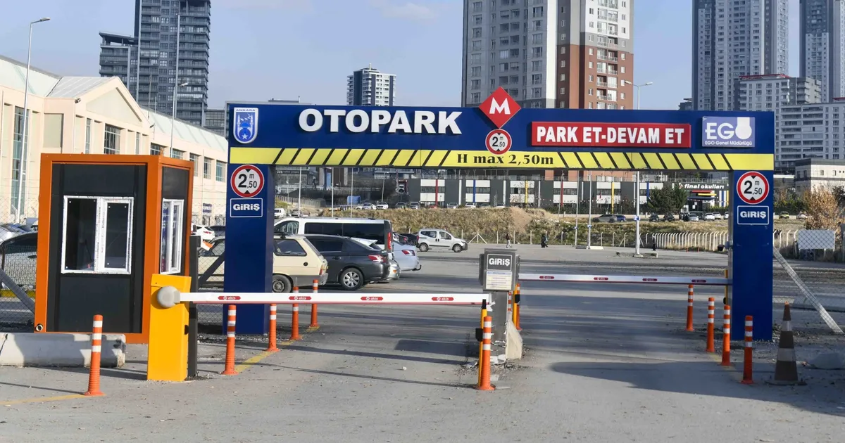 Ankara’da “Park Et Devam Et” uygulaması 3 noktada hizmet veriyor