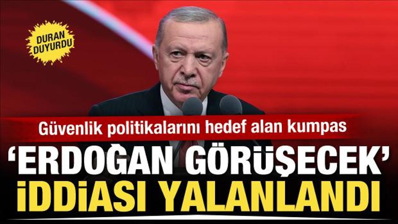 Duran, Cumhurbaşkanı Erdoğan ile ilgili iddiayı yalanladı